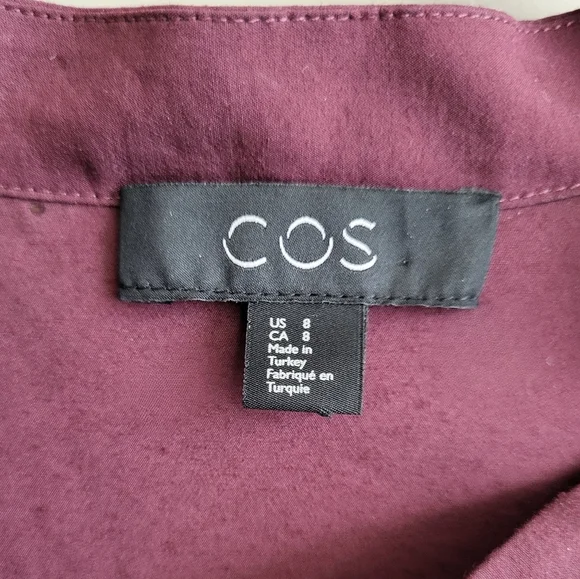 COS Scalloped Trim Layered Ruffle Dress - Picture 7 of 10